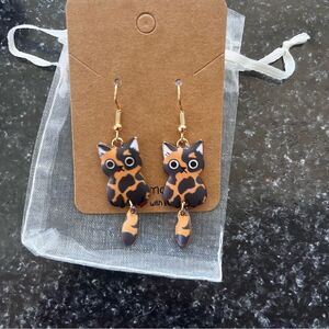 2/$20 ⭐️ 3/$25 | Handmade Cute Cat Earrings